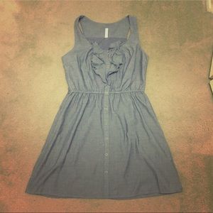 Jean-like dress with pockets